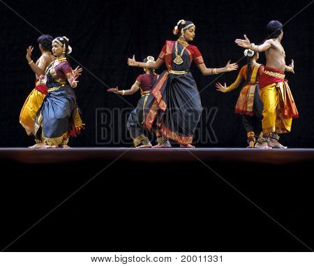 Indiske strygebræt dansere