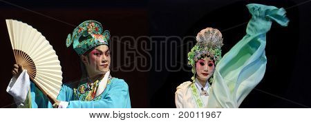 traditionele Chinese opera-acteur