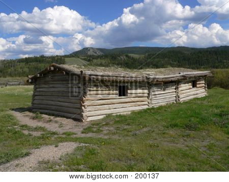 Cabine de Cunningham, voando U Ranch