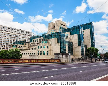 British Secret Service In London (hdr)