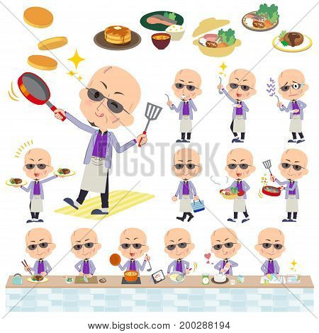 Japanese Mafia Yakuza Men_cooking