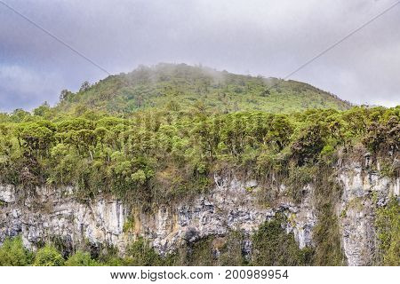 Volcano Depression, Galapagos, Ecuador