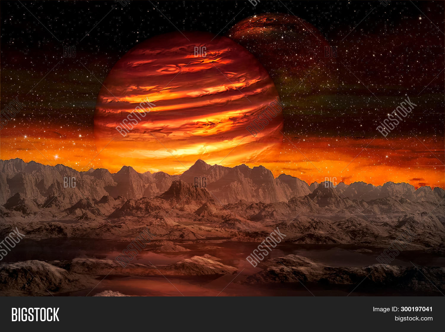 Wallpaper View Alien Planet Image Photo Free Trial Bigstock Desktop Wallpaper Free
