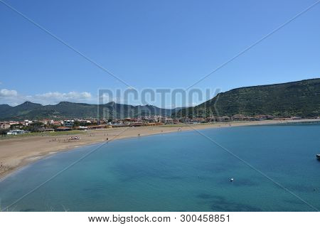 Sardinia, Bosa Marina Near The Beautiful Bosa City