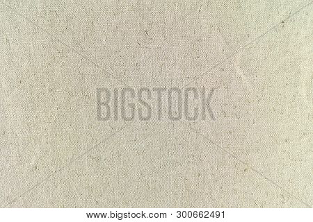 Khaki Fabric Texture, Background With Copy Space, Blank