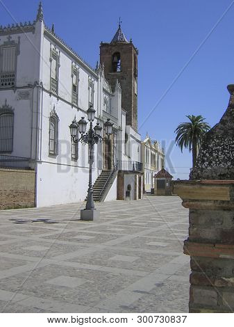 Casa Del Concejo (18th Century), Which Is Now Town Hall, Fregenal De La Sierra, Badajoz, Spain