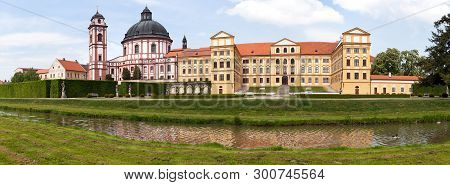 Jaromerice Nad Rokytnou Baroque And Renaissance Castle From 18th Century, South Moravia,  Czech Repu
