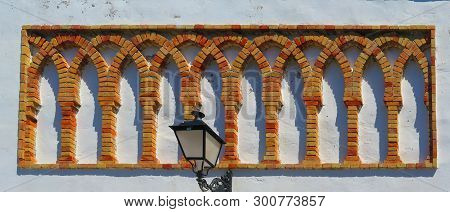 Recesed Arched Brickwork On Tarifa Library Building
