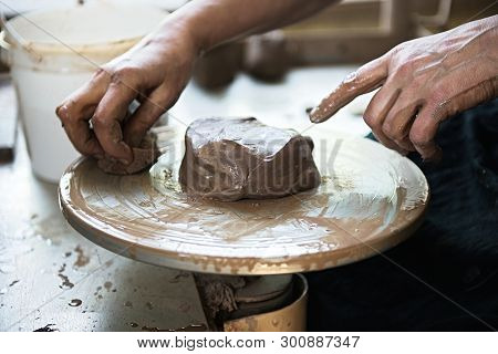 A Lace Maker And Ceramicist Create Artwork