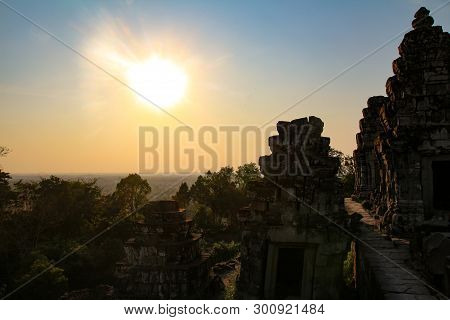 The Famous Angkor Wat In Cambodia