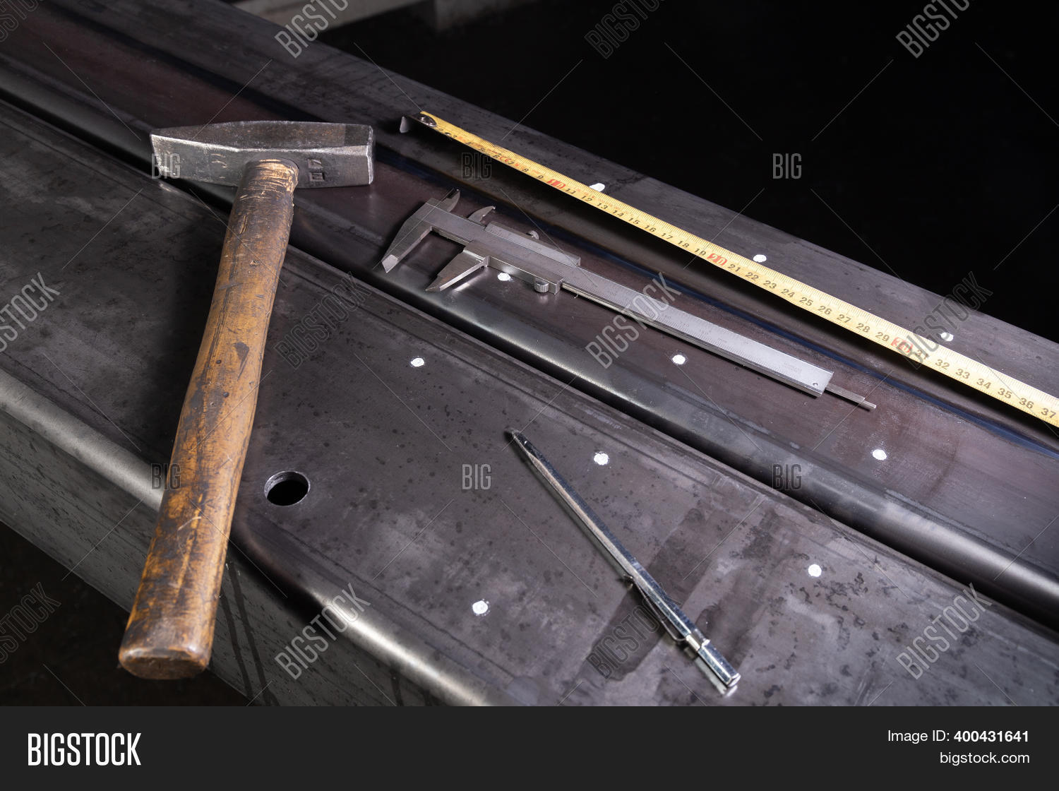 Marking On Metal Image & Photo (Free Trial) Bigstock