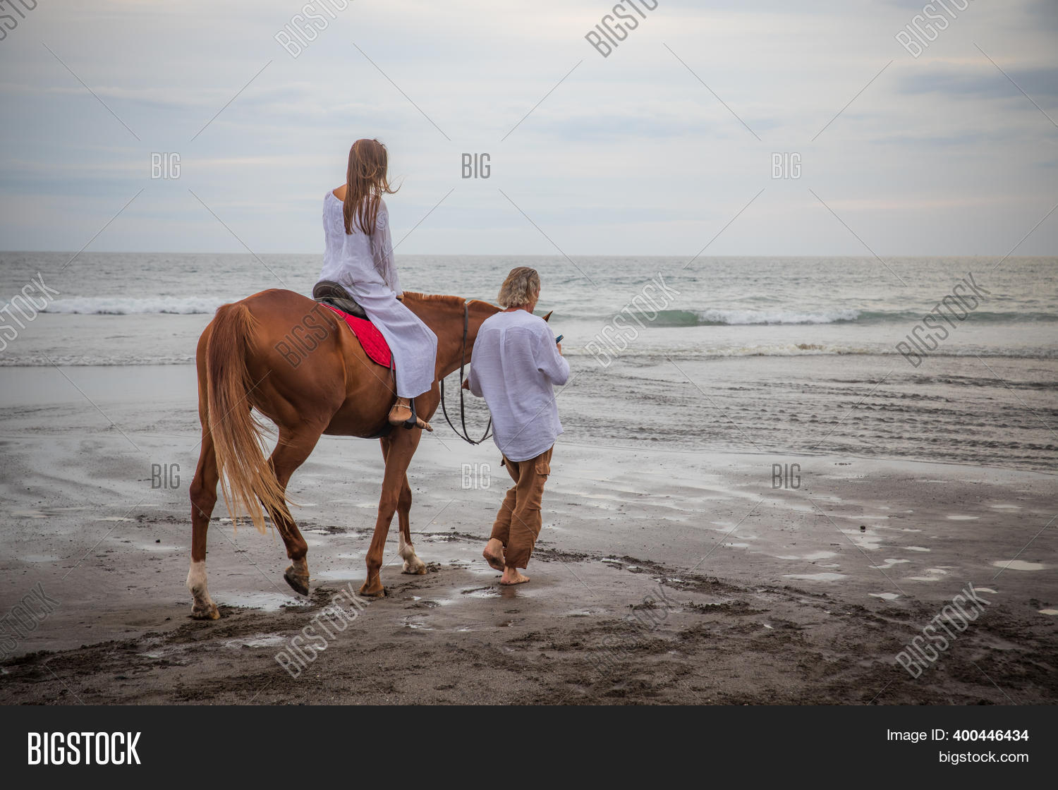Horse Riding By Sea. Image & Photo (Free Trial) Bigstock