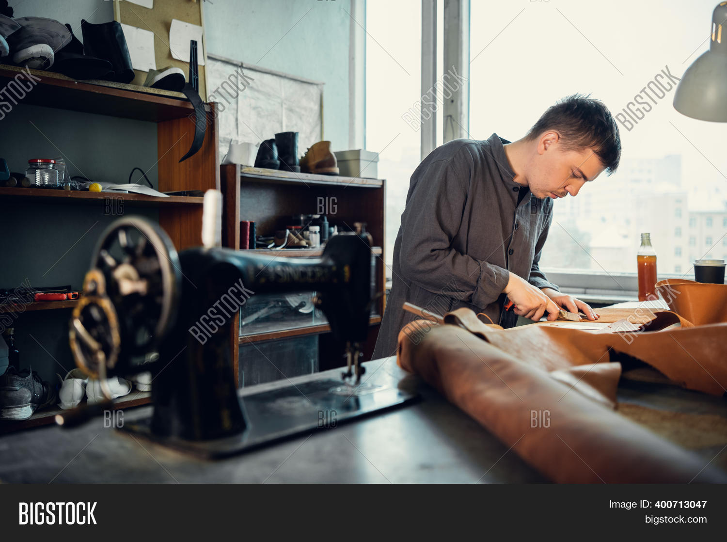 Young Shoemaker His Image & Photo (Free Trial) Bigstock