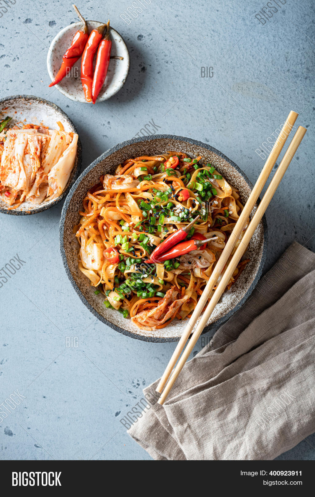 Asian Food, Wok Noodle Image & Photo (Free Trial) Bigstock