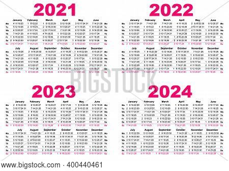 Set 2021 2022 2023 Vector Photo Free Trial Bigstock