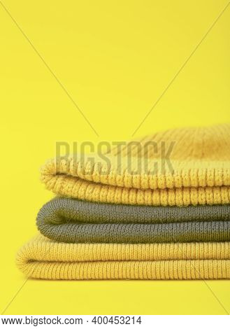 Colors Of The Year 2021 Ultimate Gray And Illuminating Background. Gray And Illuminating .winter Hat