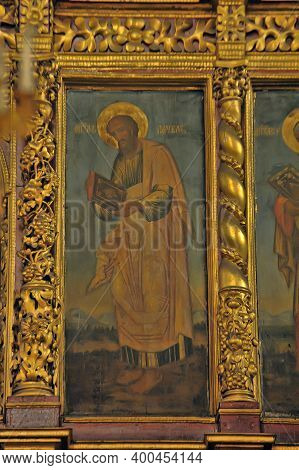 Interior And Icons Of The Holy Trinity Cathedral