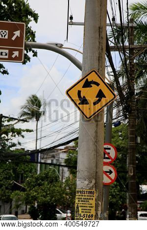 Signage Of Transvestite In Salvador
