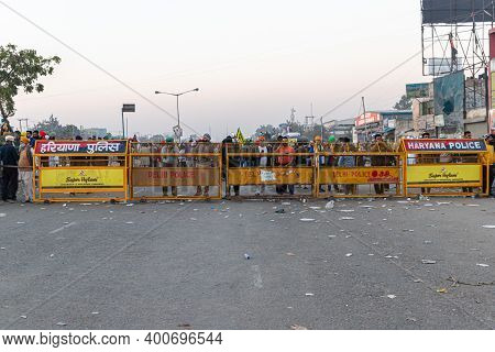 January 2021 Delhi, India
Farmers Are Protesting At Singhu Border Against The New Farm Law In India.