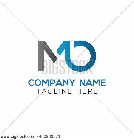 Initial Mo Letter Logo Design Vector Template. Abstract Letter Mo Logo Design