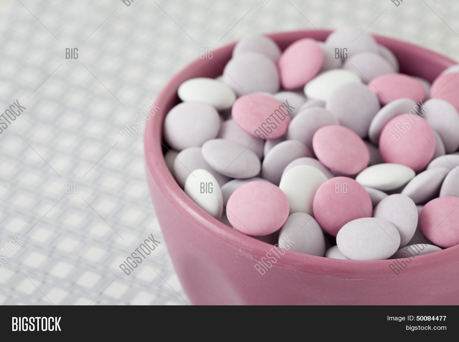 pastel colored candy image