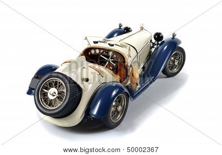 old miniature sports car