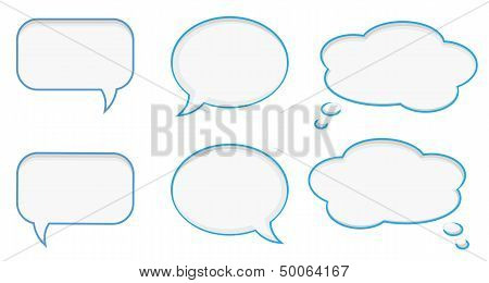 Speech bubbles