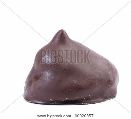 Chocolate truffle candy.
