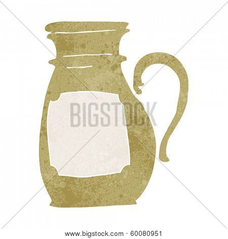 cartoon jug