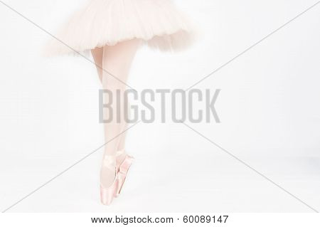 A Ballet Dancer Standing On Toes While Dancing Artistic Conversion