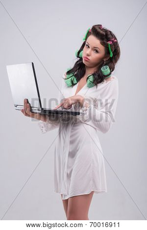 Pleasant housewife