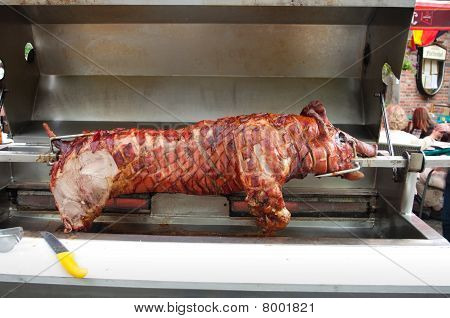 Pig On Spit