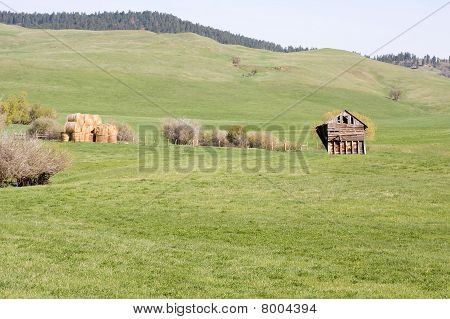 Stará stodola v Hayfield