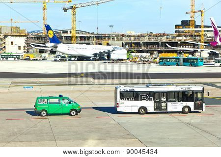Aircraft At The Apron