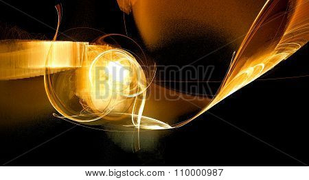 Cosmic Explosion Fireball Flame Texture Background Design