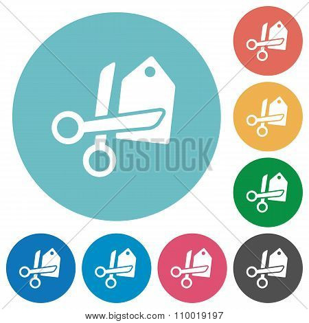 Flat Price Cut Icons