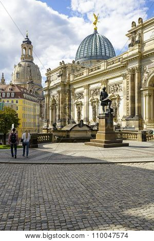 Academy Of Fine Arts In Dresden, Side View