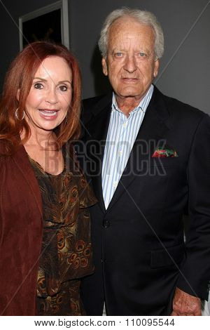 LOS ANGELES - NOV 30:  Jackie Zeman, Nicolas Coster at the Screening Of LANY Entertainment's 