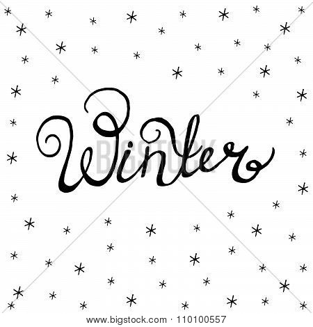 Vector Lettering.