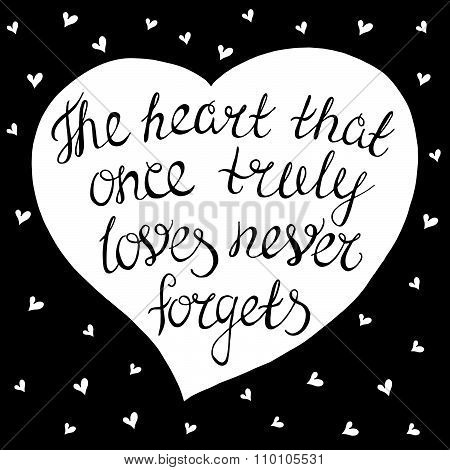 Vector Lettering.