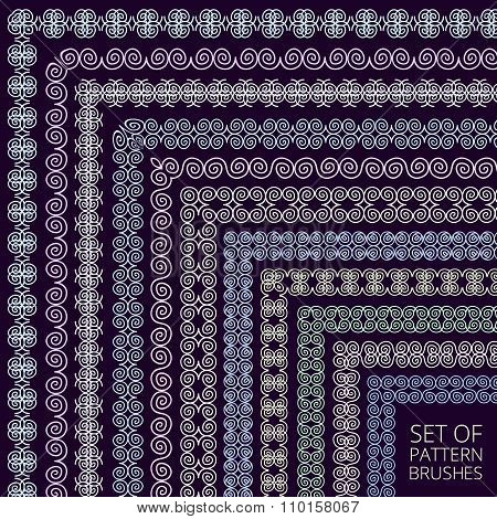 Intricate Pattern Brushes Set
