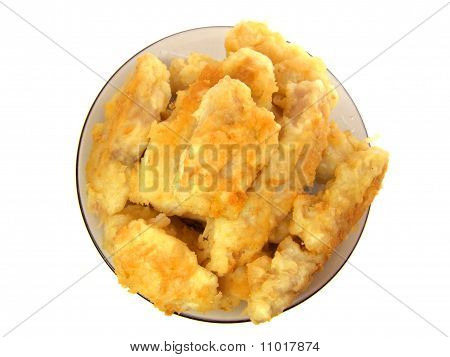 COD taikina eristetty valkoisella taustalla