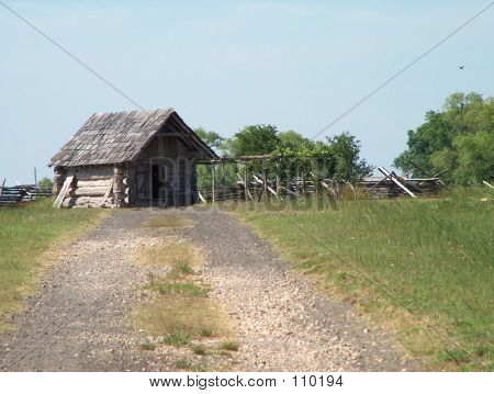 ファームの小屋