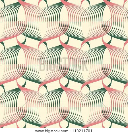 Geometric Seamless Pattern Background.