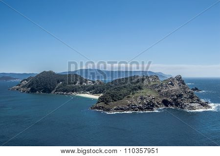 Cies Islands in vigo