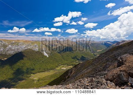Tasman Mountains Of Kahurangi Np, New Zealand