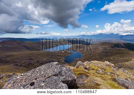 Sylvester Lakes In Kahurangi National Park, Nz