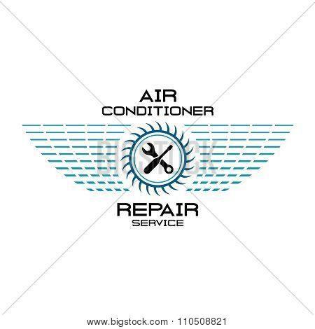 Air Conditioner Service Logo