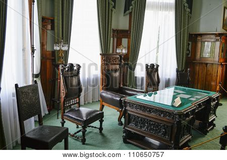 Interior Office Room in the Livadia Palace, Crimea