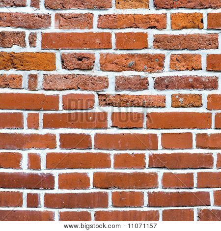 Zbliżenie mur z cegły